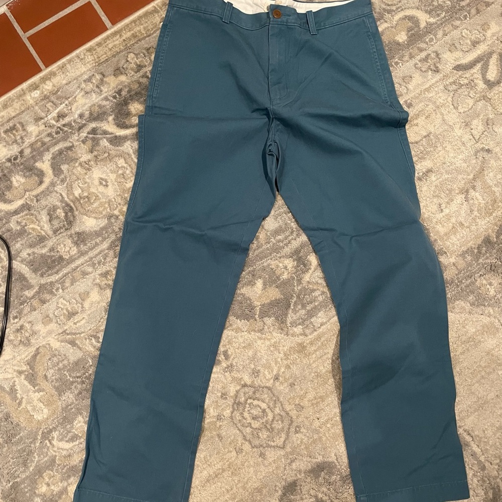 Brand new j.crew blue pants size 33x32